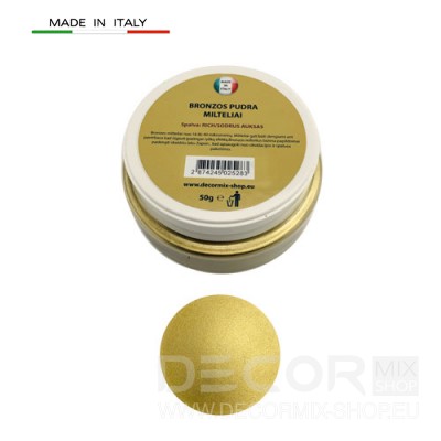 Bronzos milteliai RICH/AUKSAS 50g