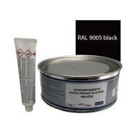 2K poliesterinis glaistas RAL9005 1kg