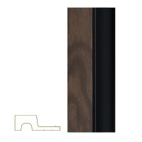Užbaigimo juostelė KAIRĖ Vasco Walnut