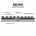 Fasado plokštė BRUNO GREY Fasado plokštė BRUNO GREY